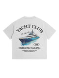 J Verite Yacht Club 2 Tee - White